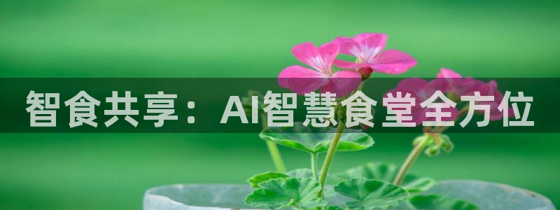 尊龙2016：智食共享：AI智慧食堂全方位